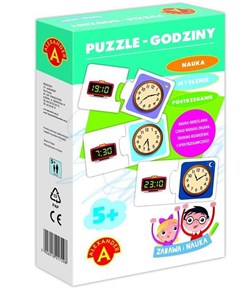 Puzzle Godziny Zabawa i nauka polish books in canada