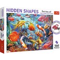 Puzzle 1060 Hidden Shapes Podwodne życie - 