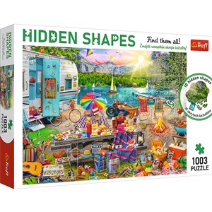 Puzzle 1003 Hidden Shapes Wycieczka kamperem 10677 chicago polish bookstore