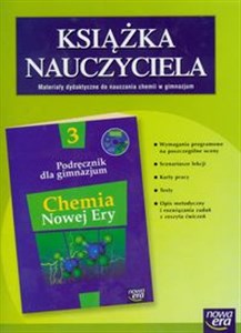 Chemia Nowej Ery 3 Książka nauczyciela  Polish bookstore