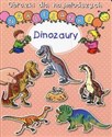 Obrazki dla najmłodszych Naklejanki Dinozaury polish usa