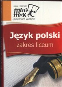 Minimax Język polski zakres liceum pl online bookstore