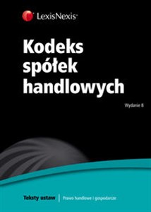 Kodeks spółek handlowych to buy in Canada