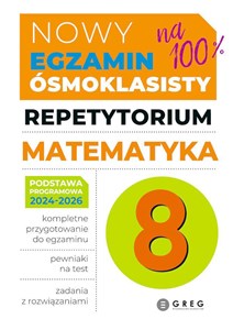 Nowy Egzamin ósmoklasisty matematyka Repetytorium - Polish Bookstore USA