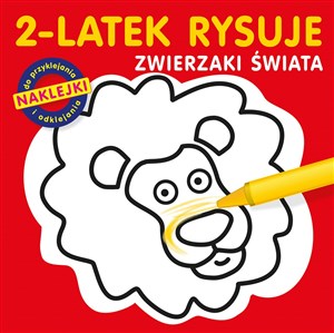 2 latek rysuje Zwierzaki świata bookstore