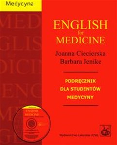 English for Medicine z płytą CD Podręcznik dla studentów medycyny books in polish