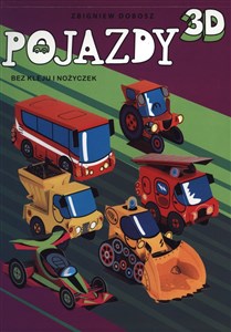 Pojazdy 3D bez kleju i nożyczek online polish bookstore