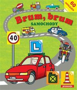 Brum brum Samochody Naklejanki  Polish Books Canada