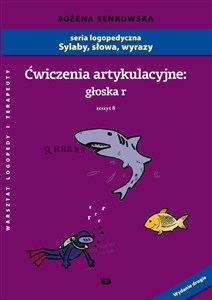 Ćwiczenia artykulacyjne: głoska r zeszyt 8 chicago polish bookstore