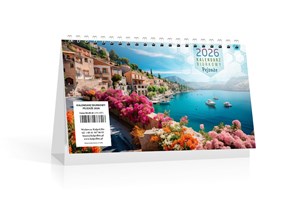 Kalendarz biurkowy pejzaże 2026 pl online bookstore