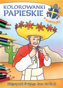 Kolorowanki papieskie Pielgrzymki Świętego Jana Pawła II - Polish Bookstore USA