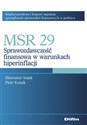 MSR 29 Sprawozdawczość finansowa w warunkach hiperinflacji bookstore