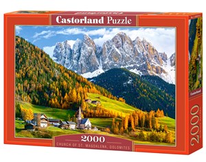 Puzzle 2000 Church of St. Magdalena Dolomites  online polish bookstore
