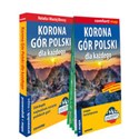 Korona Gór Polski dla każdego 2w1 przewodnik+mapa  books in polish