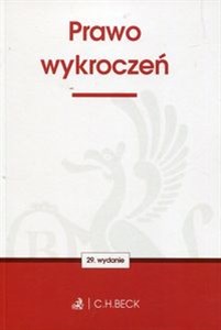 Prawo wykroczeń Polish bookstore