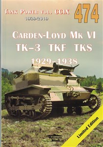 Carden-Loyd Mk VI TK-3 TKF TKS 1929-1938 Tank Power vol. CCIX 474 polish usa