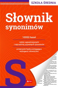 Słownik synonimów Szkoła średnia 10000 haseł buy polish books in Usa