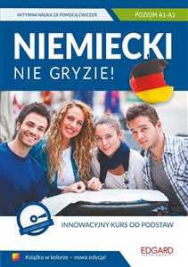 Niemiecki nie gryzie Innowacyjny kurs od podstaw + CD Poziom A1-A2 polish usa