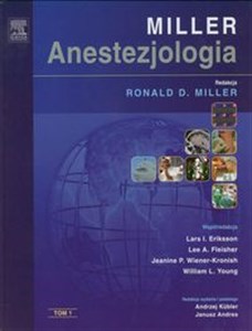 Anestezjologia Millera Tom 1 in polish