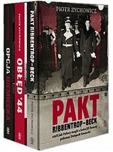 Pakiet zychowicz pakt ribentrop-beck / obłęd 44 / opcja niemiecka buy polish books in Usa
