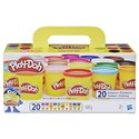 Play-Doh Zestaw 20 kolorowych tub - 