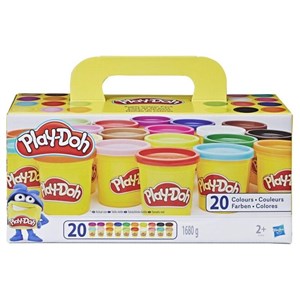 Play-Doh Zestaw 20 kolorowych tub bookstore