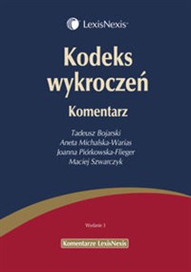 Kodeks wykroczeń Komentarz in polish