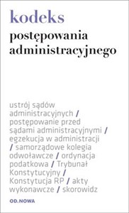 Kodeks postępowania administracyjnego books in polish