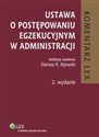 Ustawa o postępowaniu egzekucyjnym w administracji Komentarz  - Polish Bookstore USA