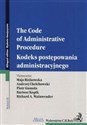 Kodeks postępowania administracyjnego. The Code of Administrative Procedure buy polish books in Usa