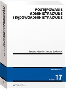 Postępowanie administracyjne i sądowoadministracyjne 