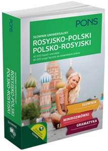 Słownik uniwersalny rosyjsko-polski/polsko-rosyjski  40 000 haseł i zwrotów 