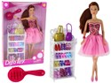 Lalka Lucy sukienka różowa + akcesoria XXL  buy polish books in Usa