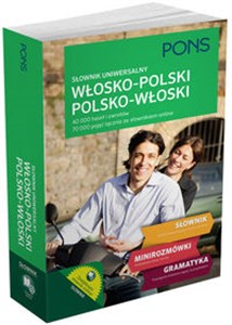 Słownik uniwersalny włosko-polski/polsko-włoski 40 000 haseł i zwrotów bookstore