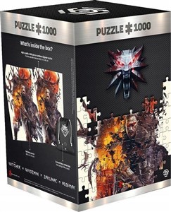 Puzzle 1000 Wiedźmin: Monsters  polish books in canada