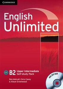 English Unlimited Upper Intermediate Self-study pack Workbook + DVD Bookshop