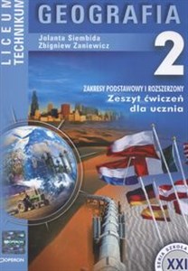 Geografia 2 Zeszyt ćwiczeń Liceum technikum Zakres podstawowy i rozszerzony Polish Books Canada