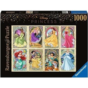 Puzzle 1000 Księżniczka Art Nouveau Polish Books Canada