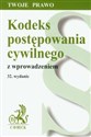 Kodeks postępowania cywilnego z wprowadzeniem  polish books in canada