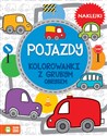 Pojazdy Kolorowanki z grubym obrysem - Polish Bookstore USA