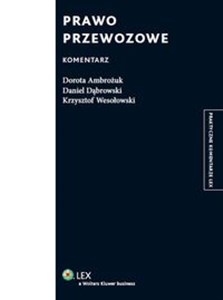 Prawo przewozowe Komentarz polish books in canada