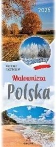 Kalendarz 2025 pocztówkowy Malownicza Polska polish books in canada