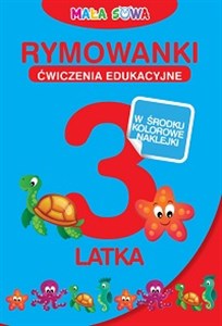 Rymowanki 3-latka Ćwiczenia edukacyjne Bookshop