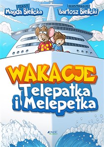 Wakacje Telepatka i Melepetka books in polish