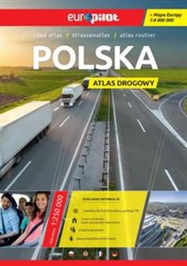 Atlas drogowy Polska  1:250 000 z mapą Europy in polish