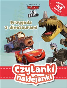 Czytanki naklejanki Przygoda z dinozaurami Disney Pixar Auta w trasie to buy in USA