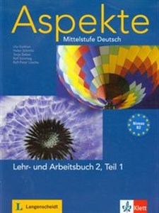 Aspekte 2 Niveau B2 Lehr und Arbeitsbuch + 2CDs online polish bookstore