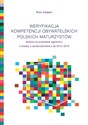 Weryfikacja kompetencji obywatelskich polskich maturzystów Polish bookstore