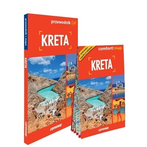 Kreta light przewodnik + mapa 2023 buy polish books in Usa