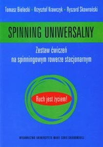 Spinning uniwersalny Zestaw ćwiczeń na spinningowym rowerze stacjonarnym bookstore